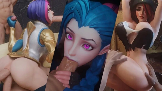 EN IYI DERLEME - LEAGUE OF LEGENDS (3D SFM BLENDER)