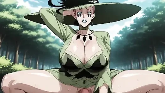 Siyah clover hentai cadı kraliçesi (yapay zeka)