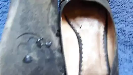 Cum on step mom shoes