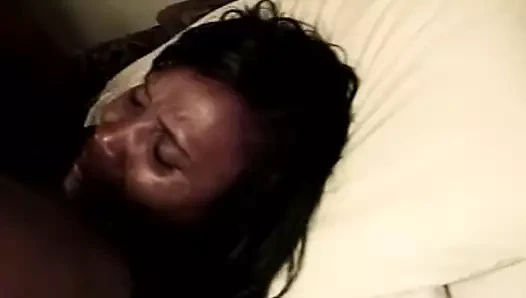 Abanoz sürtük hoşlanır binicilik bir büyük siyah horoz