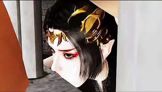 Animasyonlu afrodit geri dönüyor: kıvrımlar divine- 3d animasyon hentai