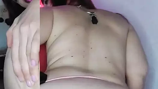 Gauchita için çifte penetrasyon!! Anal tıkaç ve büyük dildo!