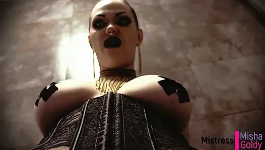 Erken boşalma demoness ile hızlı sikişten sonra canlı canlı yutuyor!