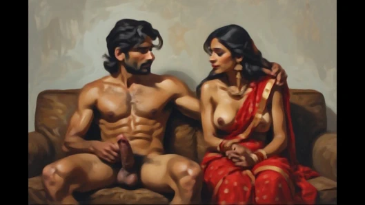 Indian hot blowjob by my neighbour aunty