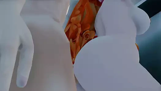 Sıkışmış bir asansörde tatlı bir kızı dar deliklerinden sikiyorum. genç bir meslektaşımla seks