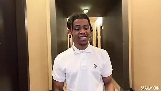 Sara Jay ile sert büyük siyah yaraklı üçlü grup seks