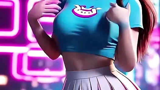 D.va'nın flört dansı (insomniac records - saturday love) overwatch 3d erotik animasyon