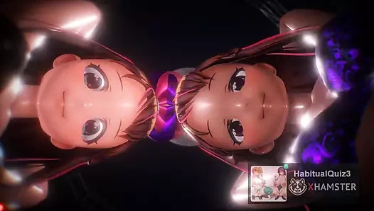 Mmd r18 kizuna ai ve siyah kız kizuna ai cakeface 3d hentai seksi erotik baştan çıkarıcı orta yaşlı seksi kadın