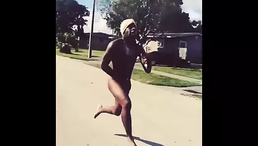 Çılgın siyah adam kamu seks yapıyor - wtf?