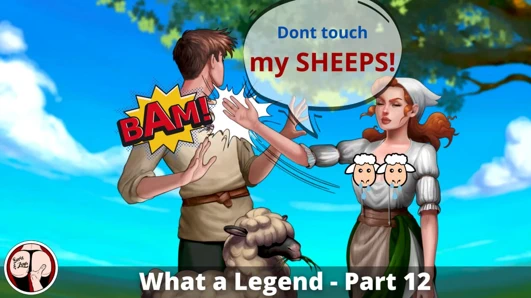 Wal 12 - kızgın shepherd birinin iki koyununu izlemesinden hoşlanmıyor