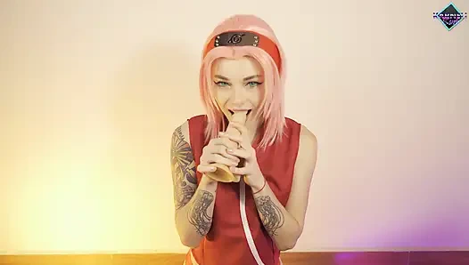 Sakura'dan pis gırtlağına kadar alıyor. Karneli Bandi