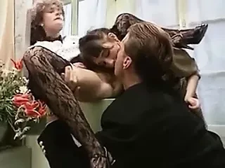 Sylvie courtois ve charlotte stephie oral seks düet
