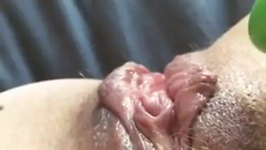 Titreyen kedi vibratör mastürbasyon