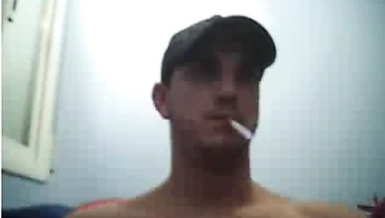 Düz adamlar ayak üzerinde webcam #250