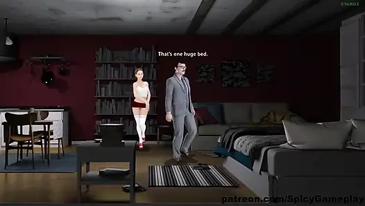 Willy D'nin maceraları: sert seks götüne şaplak atma ve ağzına boşalma ep 95