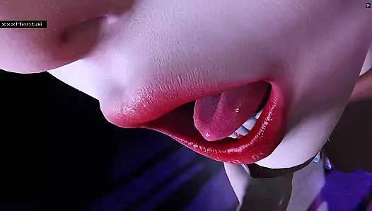 Dijital kıvrımlar, karşı konulmaz arzular - 3 boyutlu animasyon hentai