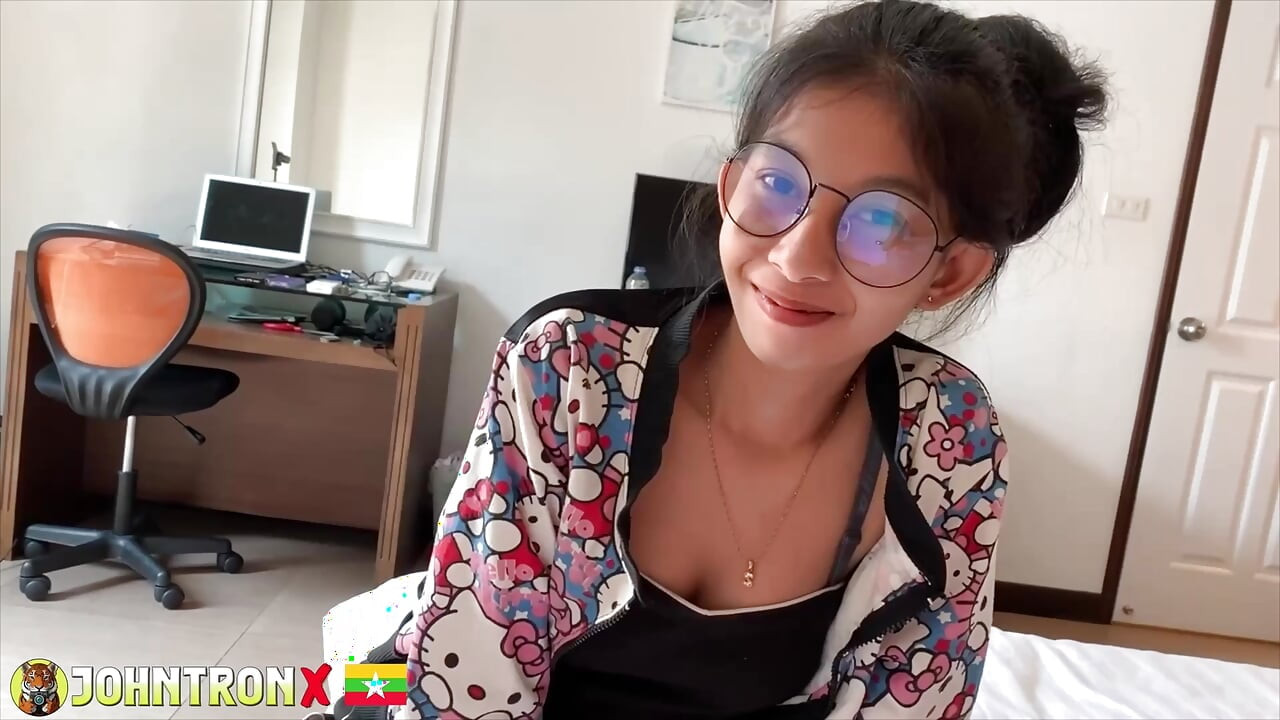 JohnTronX - Tattooed Asian babe with a big ass banged raw