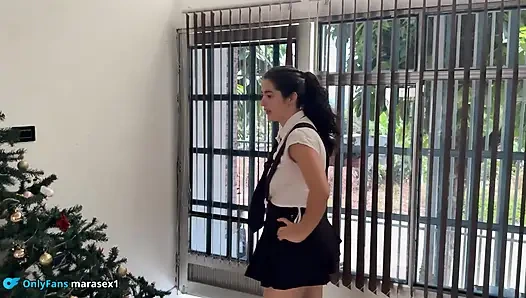 HOT LATINA SURPRISES FUCKED AND LEAVES SPEECHLESS