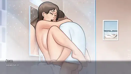 Tuvalette dabby ve anon seks