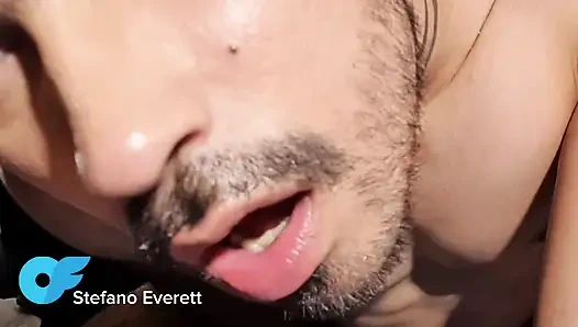 Latin Boy Masturbating and Taking Milk