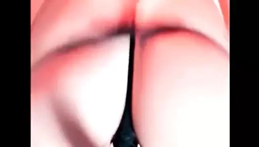 Benim seksi piercingler deldi kedi ve göt pro şaşkın ona kedi