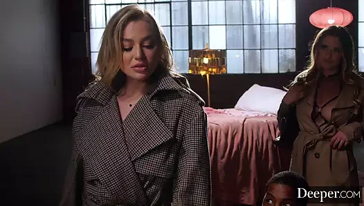 Derin. Tombul itaatkar Blake istekli bir Lindsay'i dom'ına sunuyor