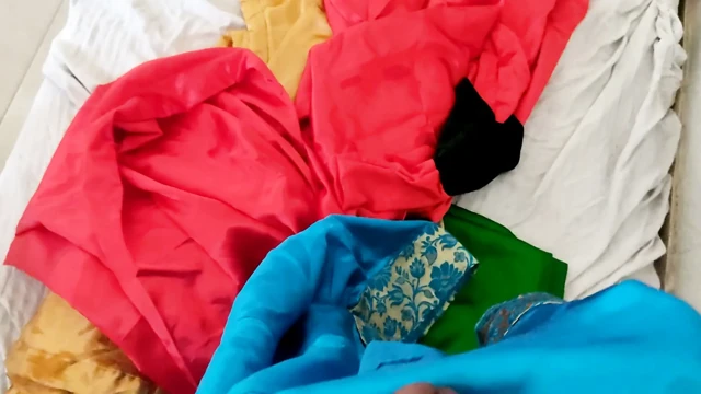 Saten ipek el işi porno - Komşunun saten mavi lehengasıyla el işi (157)