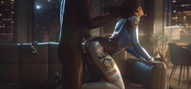 3d porno izle : ( d.va doggystyle )