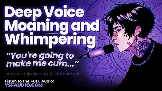 (Ses) Erkek inliyor ve sızlanıyor - derin sesli edepsiz konuşma