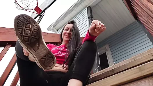 Converse'imin çamurlarını temizle