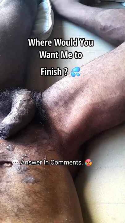 Nereye boşalayım? #Question4u #BlackCock