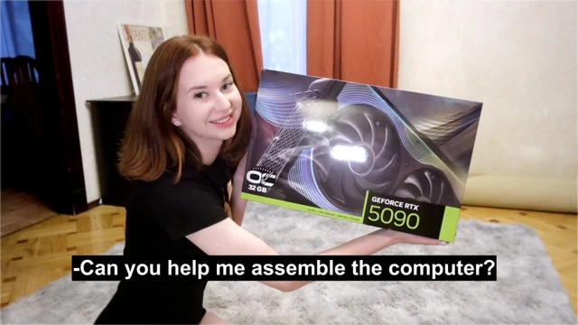 I got an RTX 5090 and a blowjob in one visit to my ex!