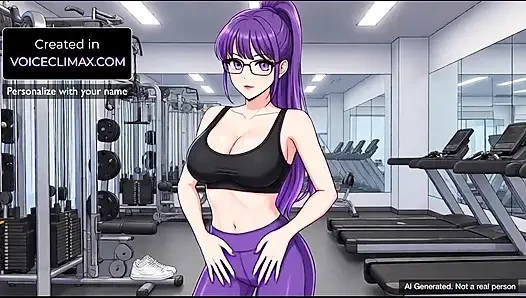 Sexy Gym Woman humillates you and laughs at Failed Workouts at gym and gives you femdom orders and jerk off instructions JOI