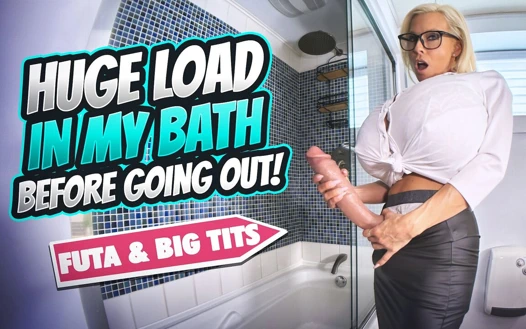 Futa dışarı çıkmadan önce banyoma büyük döl!