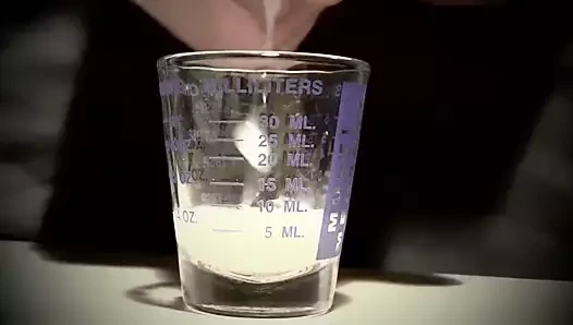 shot bardağına boşalmak