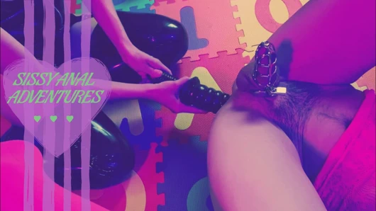 Lateks sahibe tarafından kadın kılıklı anal ve bekaret eğitimi