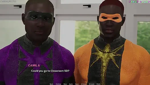 Shamandev'in arzu gölgeleri - sınıfta seks, sert büyük zenci 62