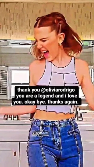 İngiliz kız dans eden selfie