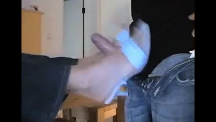 Alman milf mavi shoejob