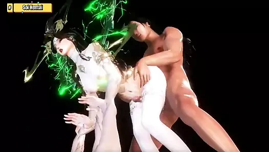 Hentai 3d - 108 tanrıça ( ep 82) - yeşil ok tanrıçası.