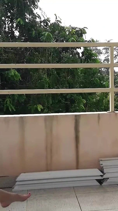 Cute lady swinging without panties on a swing  185 1 | Clip 2