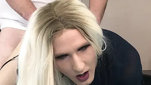 Super Hot Blonde Femboy Bailey Wilde Fucked - Compilation 2