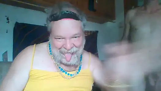 Sissy Gets Fed Sweet Cum in Camper