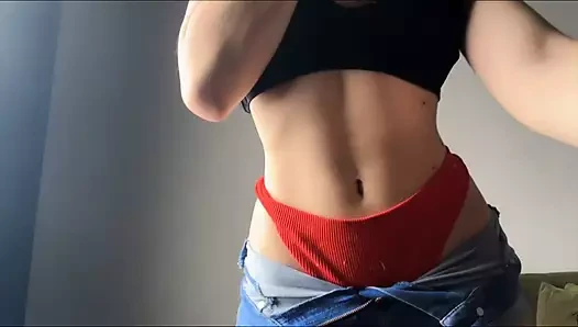 Anime kız kaslara tapma