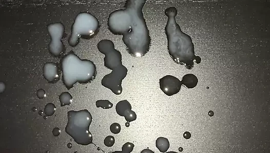 Mastürbasyon ve büyük bir yük ile sert sağladım