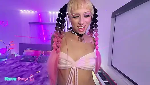 Hannah Quinn Followed Him Home Still Glittery And Left Soaked In Cum!