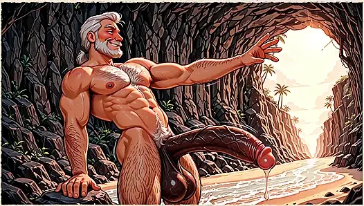 Rock Hard Men Ai Art