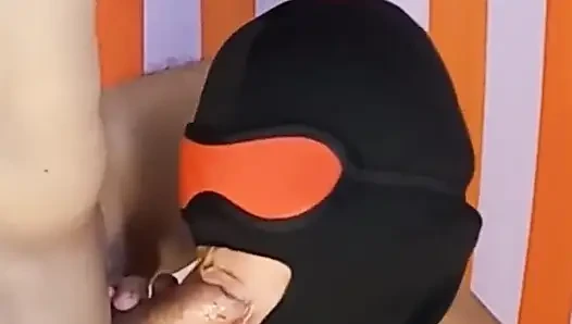 Mükemmel Maskeli Oral Seks