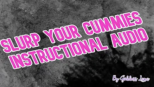 SADECE SES - döllerini sürtüyor Tanrıça Lana'nın talimatlı sesi