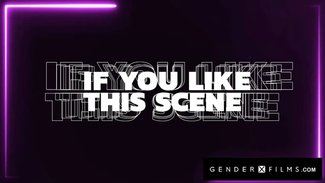 GENDERX FILMS - Kararsız Hetero Erkek Karısı Trans Ariel Demure'nin Sikini İlk Kez Deniyor